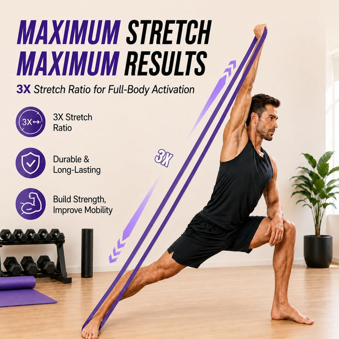 Resistance Bands for Working Out, Exercise & Workout Bands, 5 Levels