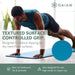 Gaiam Thick Yoga Mat, Exercise & Fitness Mat with Easy-Cinch Carrying Strap