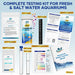 11 in 1 - Aquarium Test Strips | 950 Tests - 150 Strips | Fish Tank Aquariums Water Test Kit & ebook | Aquarium Thermometer | Fish Tank Water Testing Kit Includes 50 Ammonia Strips | Versatile Usage