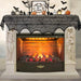 Halloween Decoration Black Lace Spiderweb Fireplace Mantle Scarf Cover Festive Party Supplies 45 X 243cm 18 x 96 inch