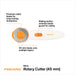 Fiskars 45mm Stick Rotary Cutter for Fabric, Arts and Crafts & Sewing