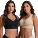Women'S Animal Print V Neck Posture Sports Bra Wire Free, Breathable Mesh, Removable Pads, Gentle Support, Machine Washable, Minimizer Jelly Alternative for Yoga & Gym Workouts, Bras for Women Posture Shaping Bra Sporty Bra