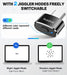 Mouse Jiggler Undetectable USB-C Mouse Mover with Switch Button, Automatic Type-C Wiggler with 2 Jiggle Modes, Plug & Pl