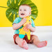 Snuggle & Teethe BPA-Free Crinkle Teething Plush Baby Toy - Giraffe