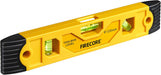 Torpedo Level Magnetic, 9 Inch Shockproof Small Leveler Tool with 3 Bubble Spirit Level 45 90 180 Degree, Construction L