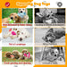 Dog Squeak Toys Puppy Toys, Tough Dog Toys for Aggressive Chewers