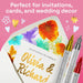 24 Metallic Dual-Tip Acrylic Paint Marker Pens for Drawing
