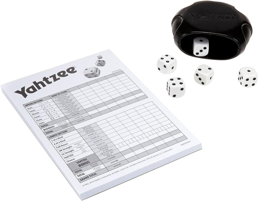 Yahtzee Game, Fast-Playing Dice Games for Kids, Teens, and Adults, Strategy Games, Family Games for Kids, 2 or More Play