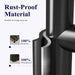 Metal Toilet Paper Holder Free Standing, Medium, Black