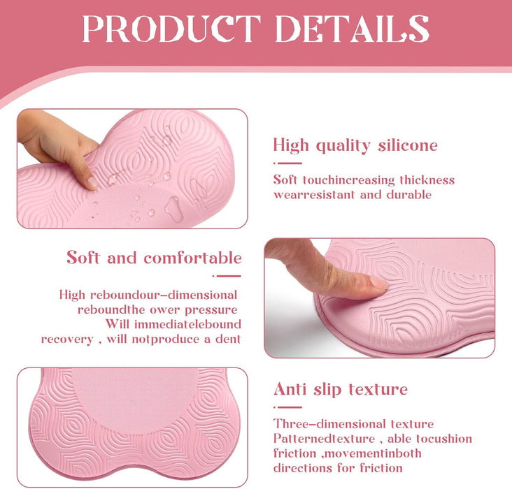 2-4 Pack Yoga Knee Pads, TPE Cushion for Pilates Exercise