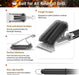 Grill Brush with Scraper, 18" Adjustable Handle BBQ Grill Brush for Outdoor Grill, Extra Strong Grill Cleaner Accessorie