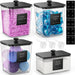 4 Pack Laundry Pods Container, Clear Laundry Room Organization Containers Essentials, Large Detergent Powder Storage Con