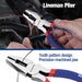7-Piece Pliers Set, Pliers Tool Set with Comfort Grip, Blue