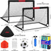 Kids Soccer Goals for Backyard Set of 2,Soccer Training Equipment