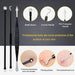 Pimple Popper Tool Kit - 10 Pcs Blackhead Remover Comedone Extractor Kit with Box for Quick and Easy Removal of Pimples,