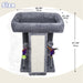 Cat Tree Tower with Cat Scratching Post for Indoor Cats, Activity Centre Climbing Tree with Scratching Board and Playful