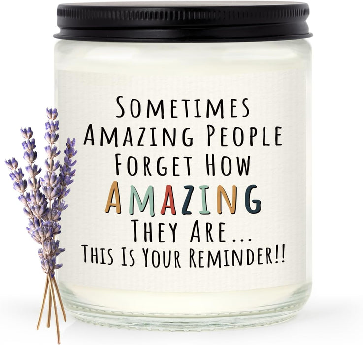 Gifts for Women, Birthday Gifts for Women- You're Amazing Candle