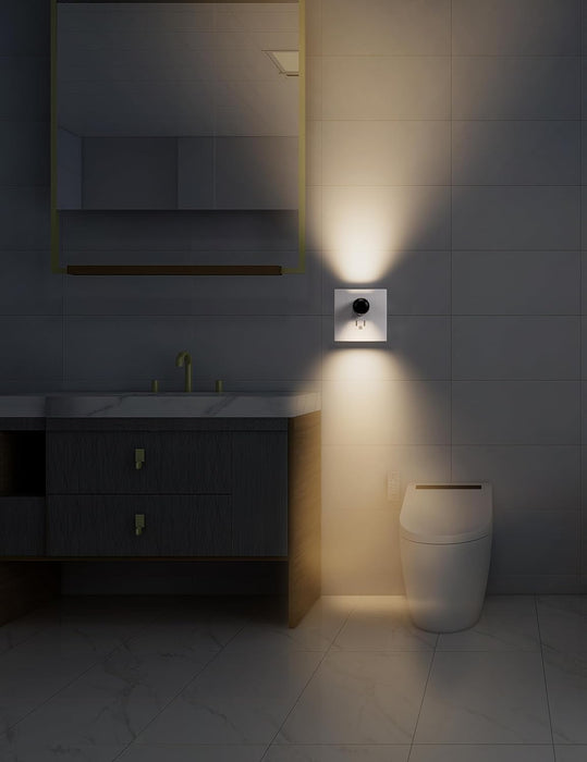 6 Pack LED Night Lights,Plug into Wall Night Light 3000K Soft White