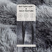 Faux Fur Fluffy Fleece Sherpa Blanket Couch Throw Grey 50"x60"