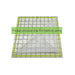 Quilting Rulers,Sewing Ruler,4 Piece Acrylic Square Quilting Templates,Clear Precision Ruler for Quilting Sewing,Tools Supplies Accessories Green(3.5"x3.5" 5"x5" 6.5"x6.5" 10.5"x10.5")