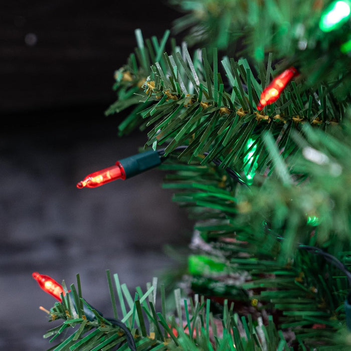 Battery Operated Christmas Lights, 2 Pack Total 100 LED 32 FT Battery Operated String Lights with 8 Modes, Xmas Lights f