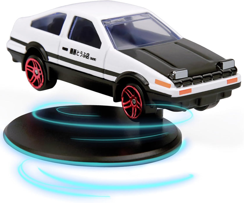 Car Drift Dashboard Ornament, Alloy Drifting Spin AE86 Model Mini Car Interior Dash Decoration Dynamic Rotate Auto Interior Accessories, VehicleTurn and Follow Drift