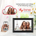 32GB FRAMEO 10.1 Inch Smart WiFi Digital Photo Frame 1280x800 IPS LCD Touch Screen, Auto-Rotate Portrait and Landscape, 