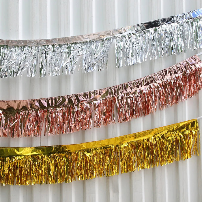 Foil Tassel Bunting