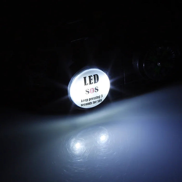 Outdoor SOS LED Light Survival Bracelet