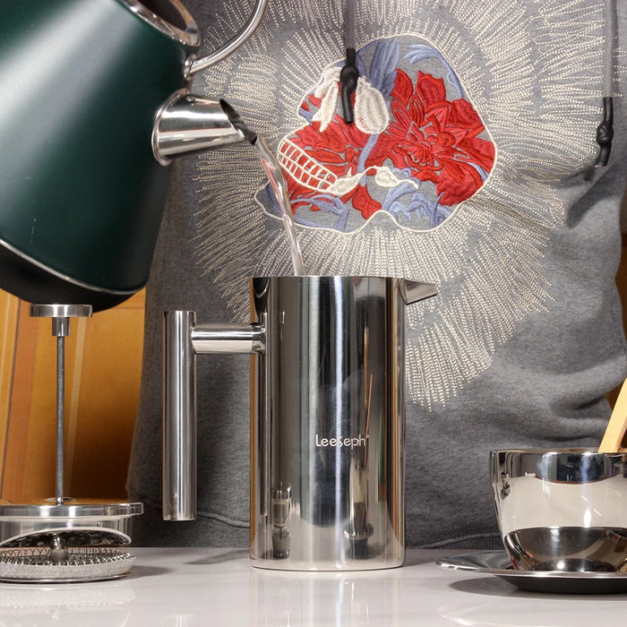 Premium Double Wall Stainless Steel French Press