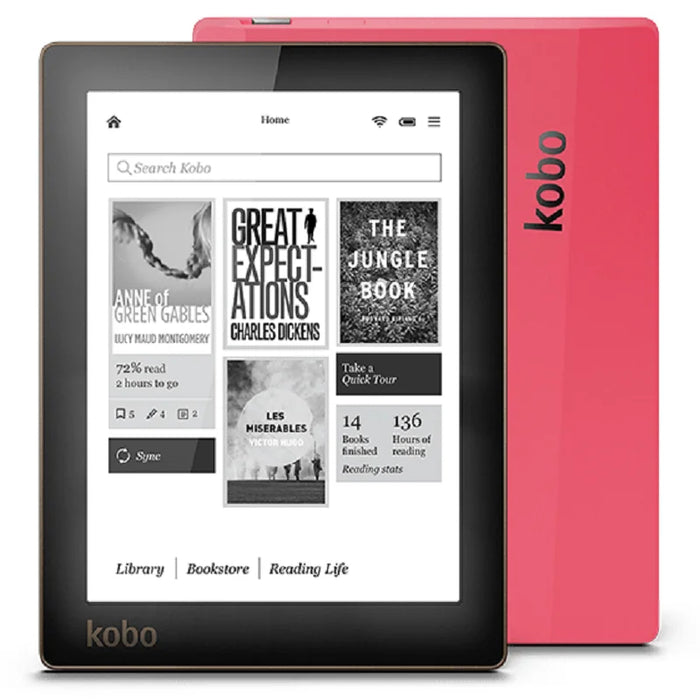 Front Light Ebook Reader