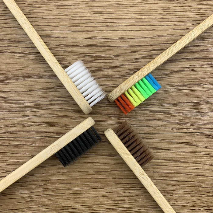 Eco friendly Bamboos Toothbrushes with Soft Bristles
