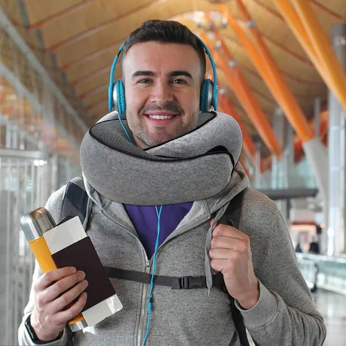 ComfortCare Memory Foam Travel Neck Pillow