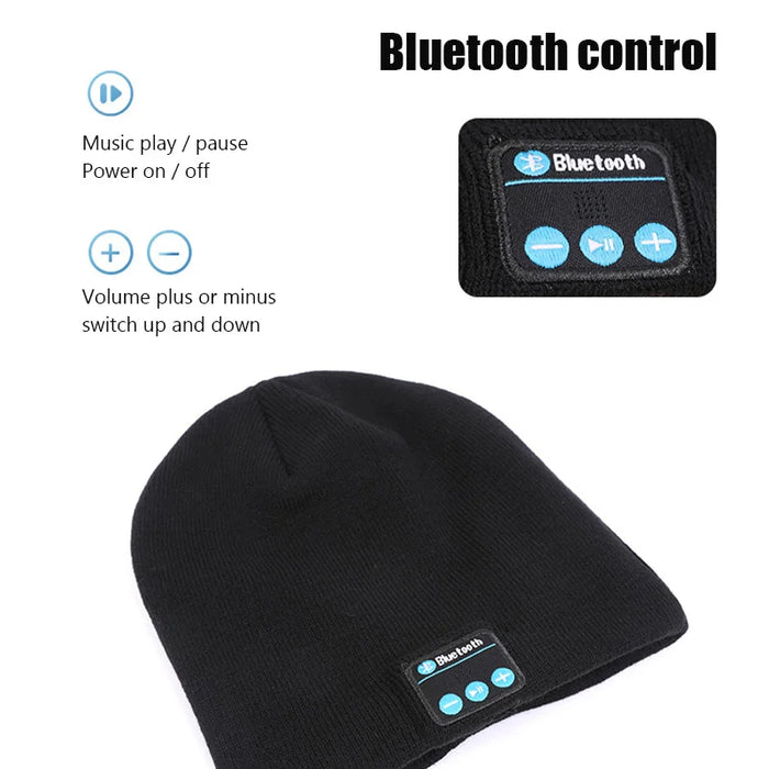 Wireless Bluetooth Headphones Beanie