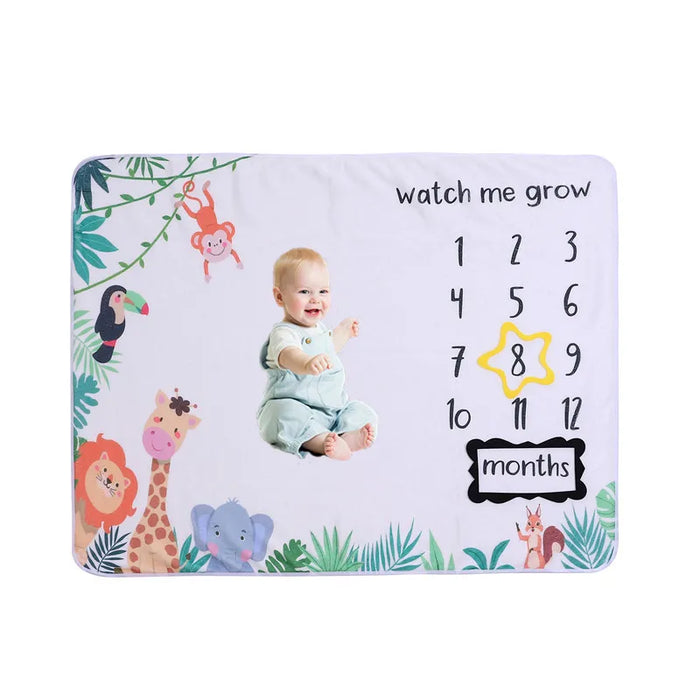 Premium Flannel Blanket for Baby Photography