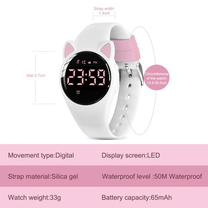Kids Digital Fitness Tracker Watch