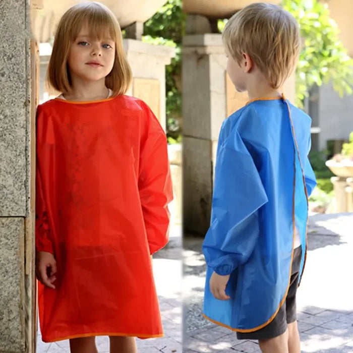 Long Sleeve Waterproof Apron for Children