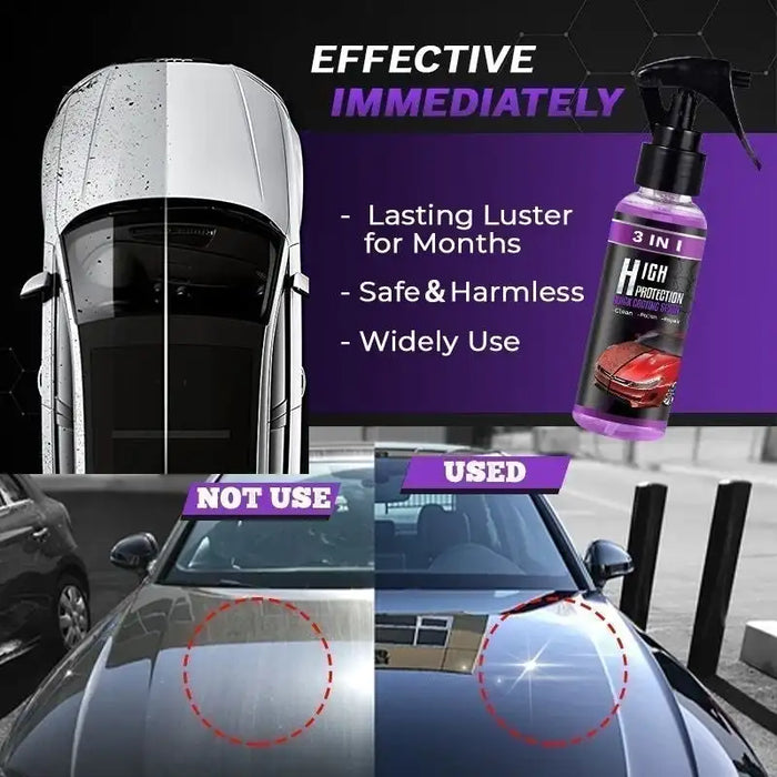 3-in-1 High Protection Car Coating Spray