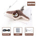 Rechargeable Interactive Flapping Bird Cat Toy