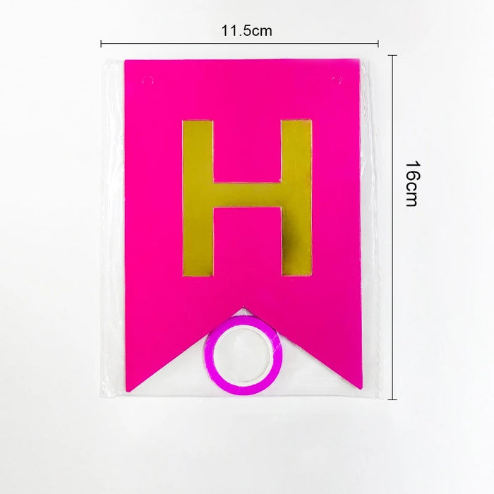 Happy Birthday Decoration Banners