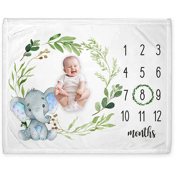 Premium Flannel Blanket for Baby Photography