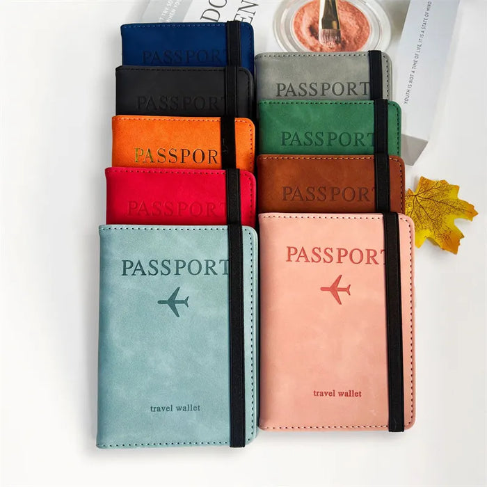RetroGuard RFID Passport Holder Wallet