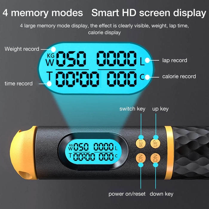 FlexCount Digital Wireless Jump Rope