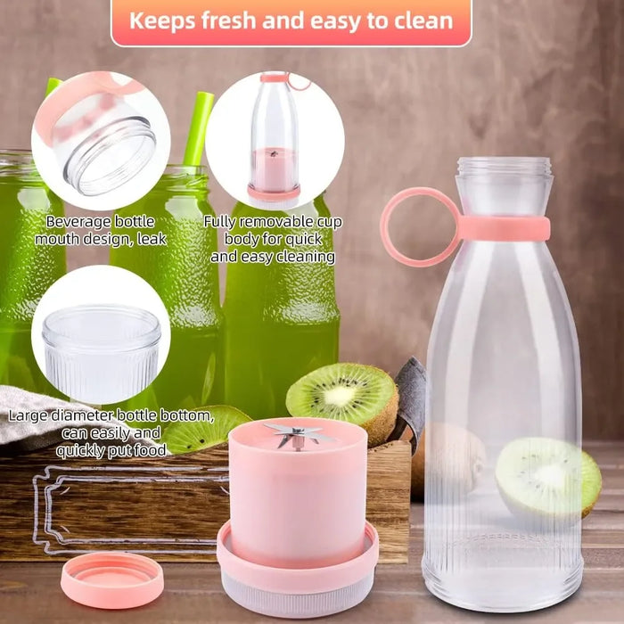 Portable Mini Electric Juicer Blender