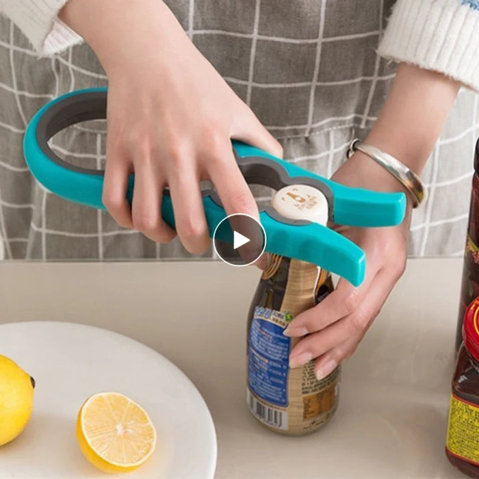 Multi functional bottle opener