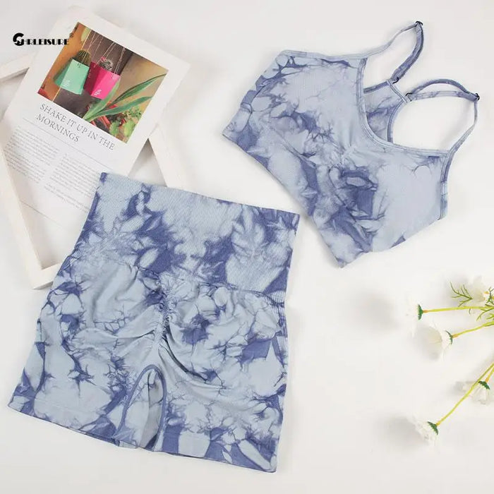 Tie Dye Yoga Set