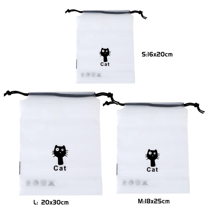 Eco Bags Anti-abrasion Transparent Storage Bag