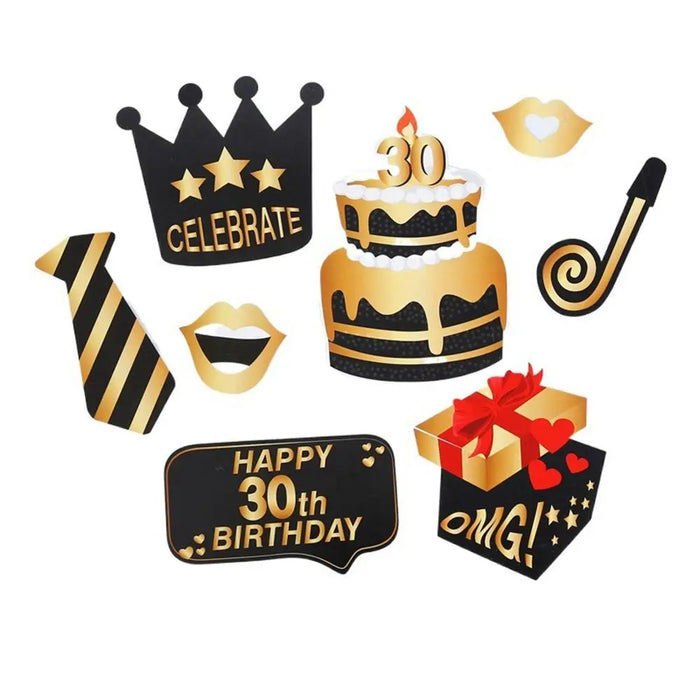 Birthday Props for Photo Booth