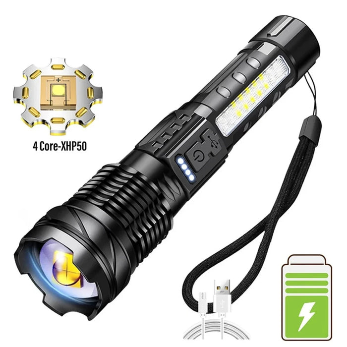 Waterproof LED Flashlight ( XHP70 )