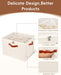 2 Pack Shoe Storage Organizer With Clear Lid-for Closet Wardrobe , Beige
